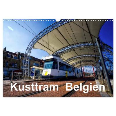 Kusttram Belgien (Wandkalender 2027 DIN A3 quer), CALVENDO Monatskalender