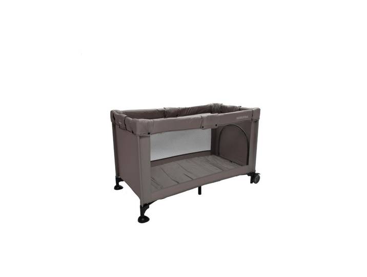 Koelstra Reisebett Travelsleeper T5, Dunkelgrau, Metall, Kunststoff, 65x75x126 cm, zusammenklappbar, Ausstieg, Babymöbel, Babybetten, Reisebetten