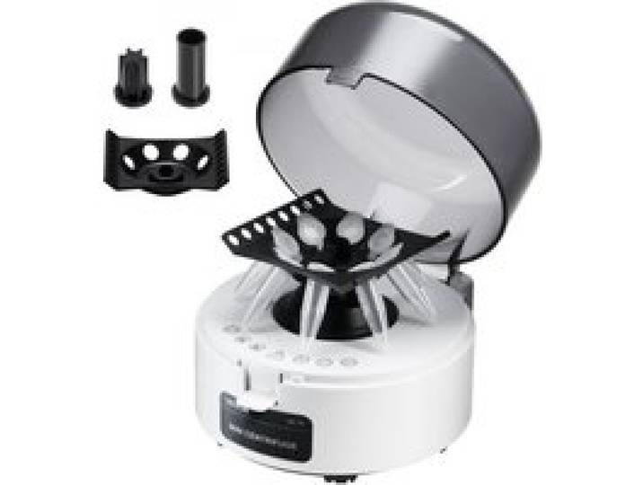 VEVOR Mini-Zentrifugenmaschine 3013 xg RCF elektrische Laborzentrifugenmaschine mit 2 in 1 Rotor für 0,2/1,5/2 ml Röhrchenkapazität, feste Drehzahl 7000 U/min, geräuscharm für Laborexperimenten