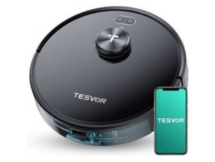 Robot aspirateur - Tesvor - S4 - LiDAR - 22000 Pa - 120 min autonomie
