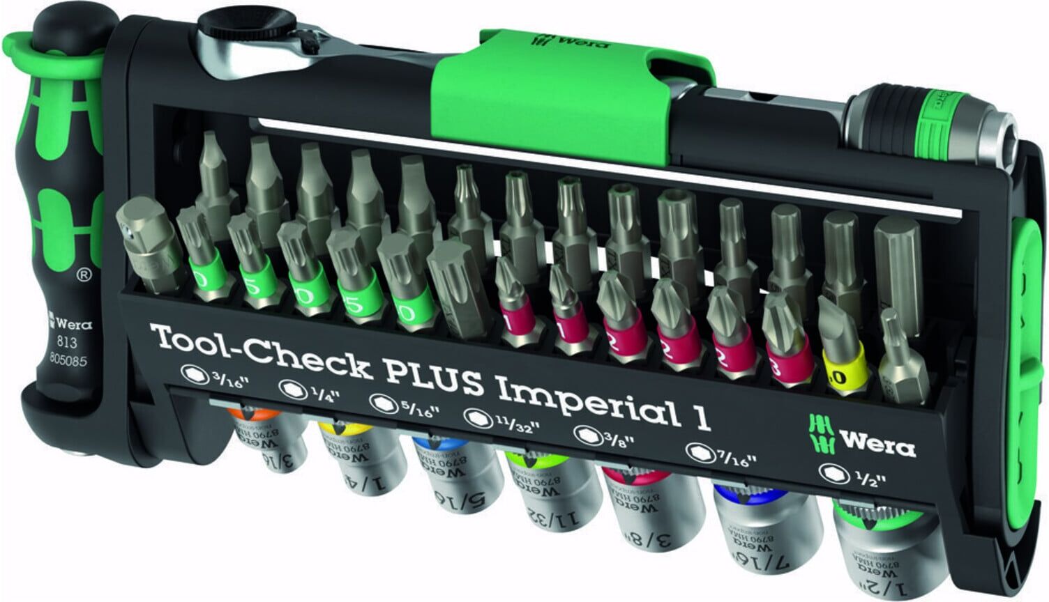 Wera Bit-Satz Tool-CheckPlus 39-teilig Imperial (05049060001)