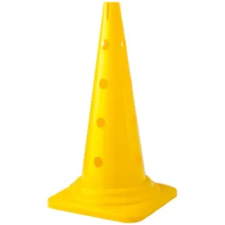 Markierungskegel T mit Vertiefung und Löchern, 52 cm