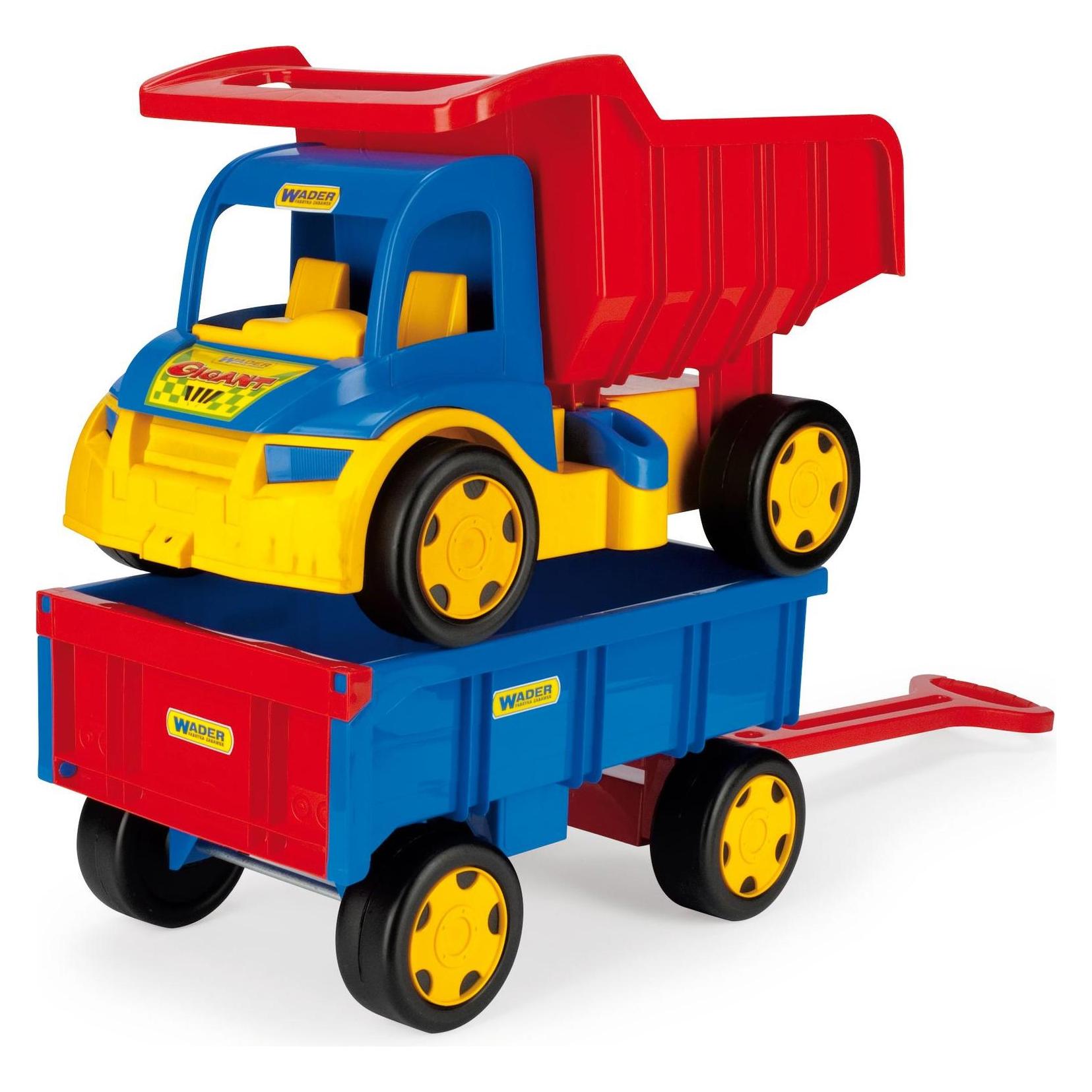 Wader Kipper mit Anhänger 107 cm Gigant Truck (65100)