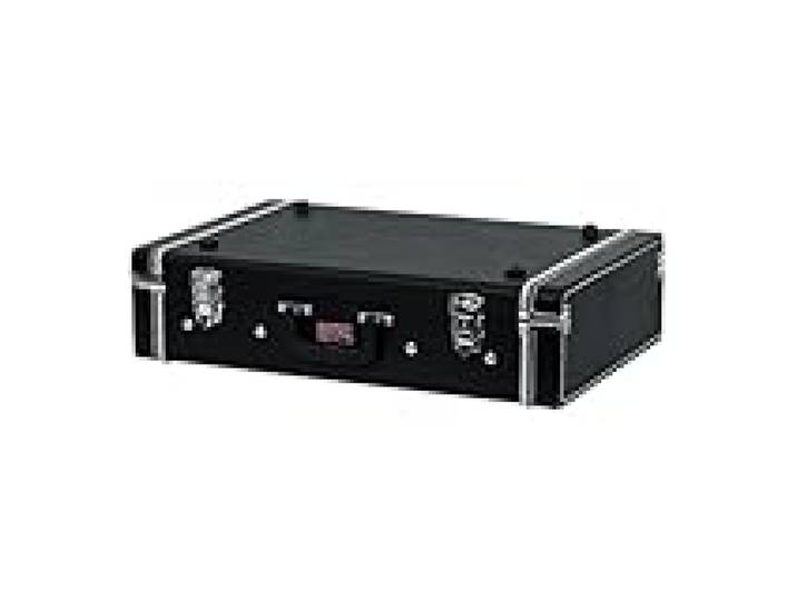 Gator Cases Gig Box Junior avec support de guitares électriques et acoustiques 3x intégré; surface de pédale 21,5 x 15 (GW-GIGBOXJR)