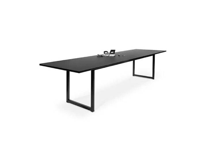 Konferenztisch Kim Cambio Fix 320x90 cm, Schwarz/Schwarz, Rechteckig, Neu, Tisch - Hochwertig & langlebig