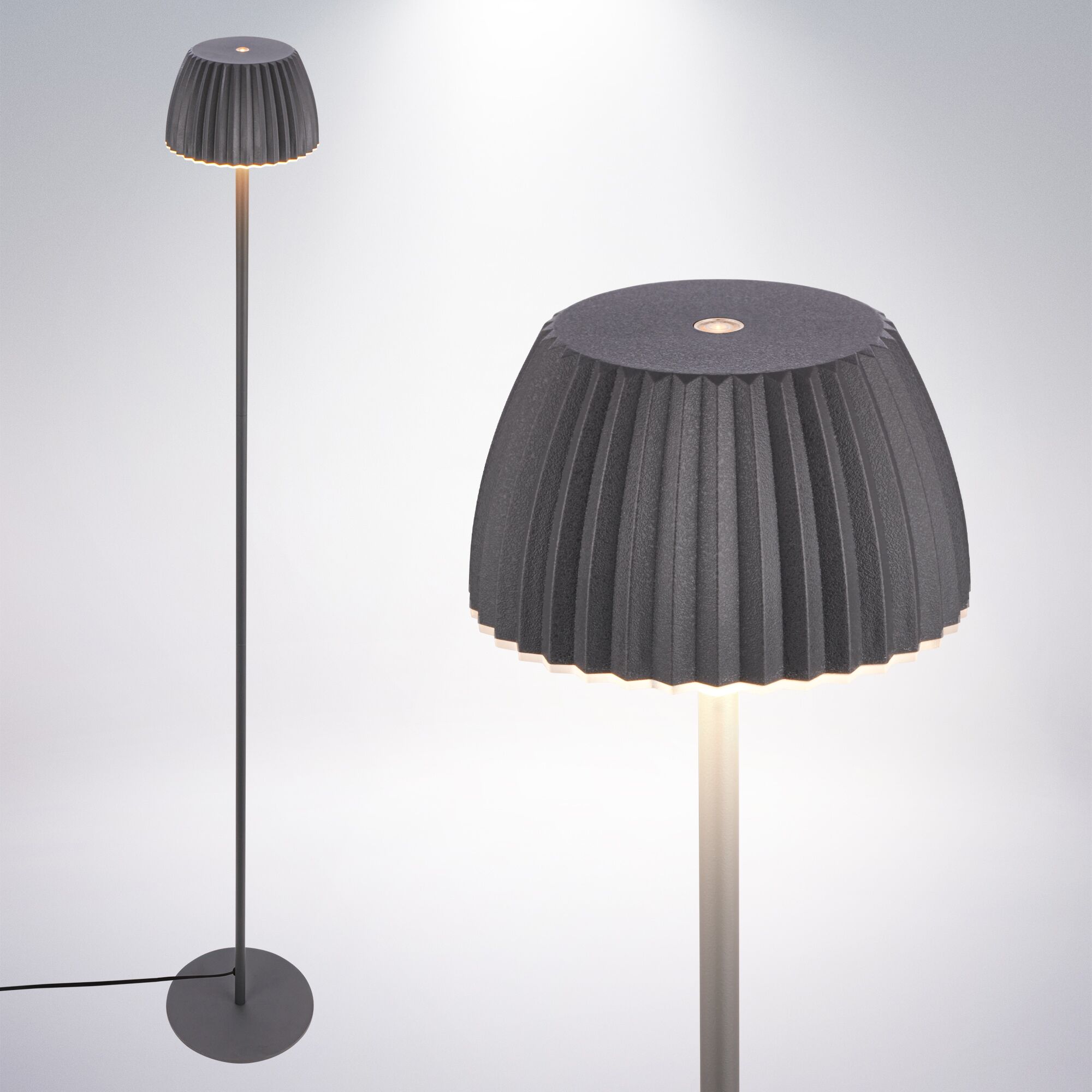 BRILONER LEUCHTEN LED Stehlampe "LOCA 1625015", anthrazit, Leuchten, LED Stehlampe