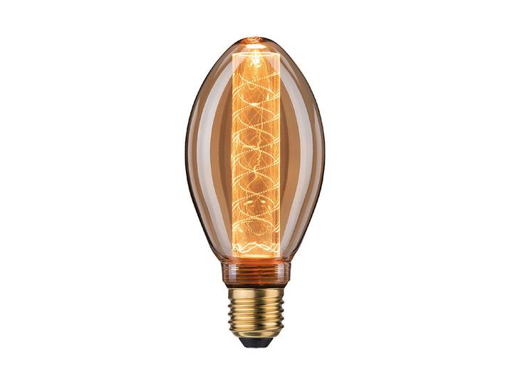 Paulmann LED Vintage-Birne E27 B75 Innenleben Glow 4W Gold