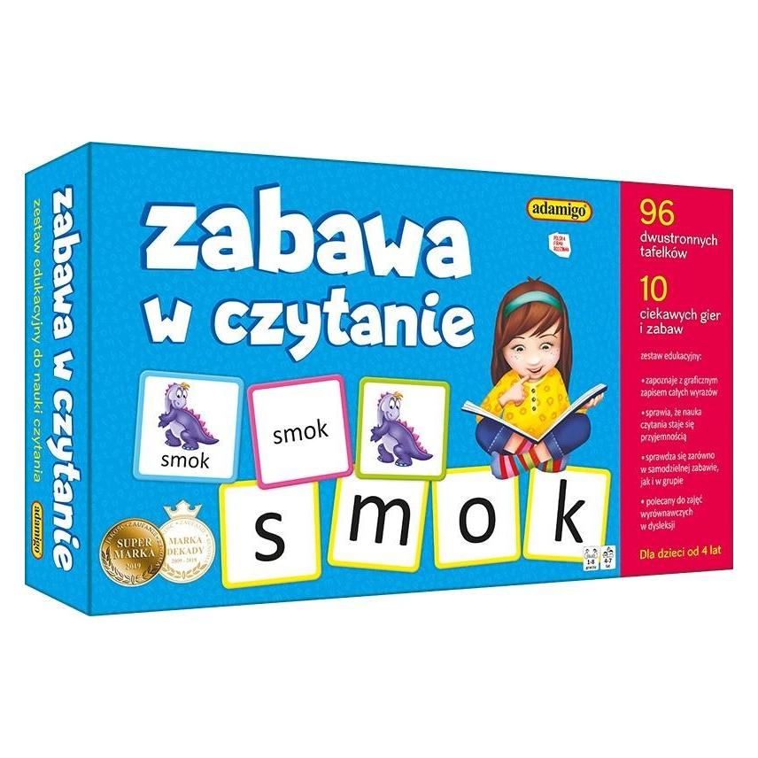 Adamigo Zest. Edukacyjny Zabawa Czytanie (Deutsch, 1 - 8 Spieler) (G-6069)