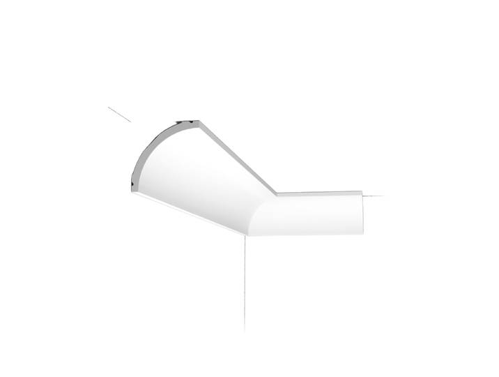 Deko-Stuckleiste „C 240“ - 200 cm weiss Orac Decor