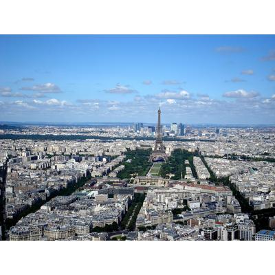 Fototapete PAPERMOON "PARIS-FRANKREICH STADT SKYLINE TOUR EIFFEL KUNST MODE", bunt, B:3m L:2,23m, Vlies, Tapeten