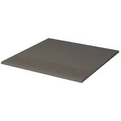 Rako Taurus Color Treppenfliese dunkelgrau 30x30 cm matt TCP34007.1