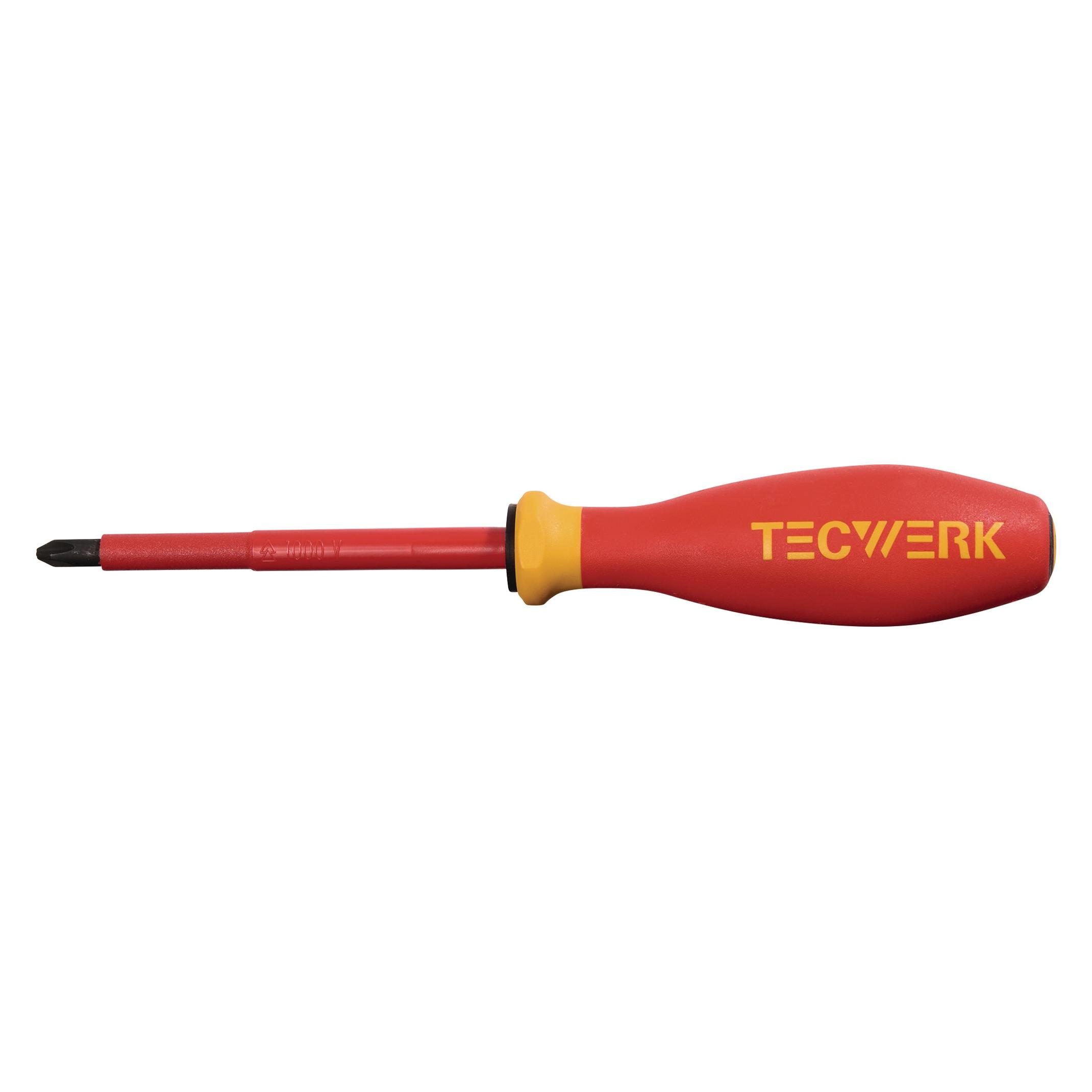 Tecwerk Schraubendreher Grösse PH 2 Klingenlänge 100 mm VDE isoliert (2000828036)