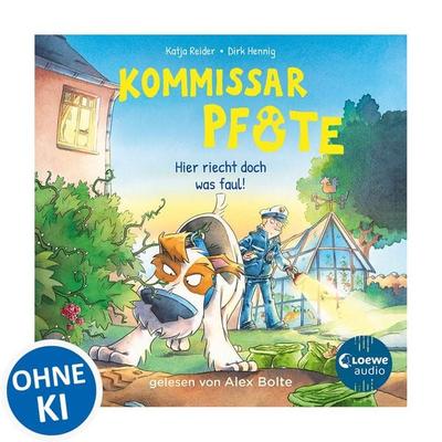 Kommissar Pfote (Band 5) - Hier riecht doch was faul! - Katja Reider, Audio, 9783689580056