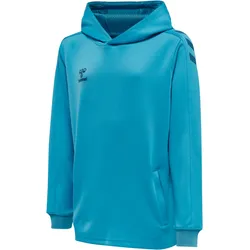HUMMEL hmlCORE XK POLY KIDS SWEAT HOODIE blue danube 116
