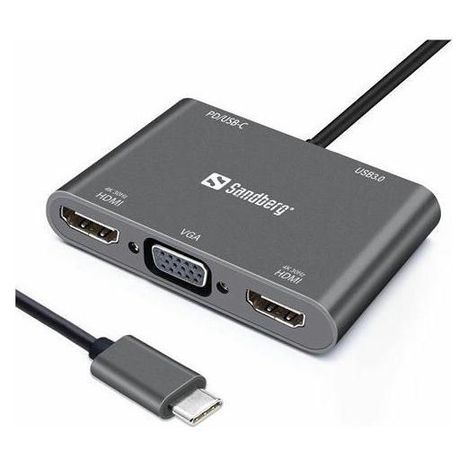 Sandberg USB-C-Dock (USB-C, 1 Port) (136-35)