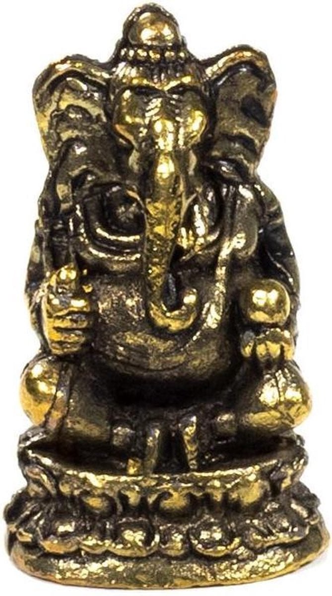 Ganesh-beeldje voor op tafel, 3 cm
