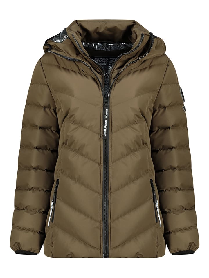 Geographical Norway Steppjacke "Brace" in Khaki - S