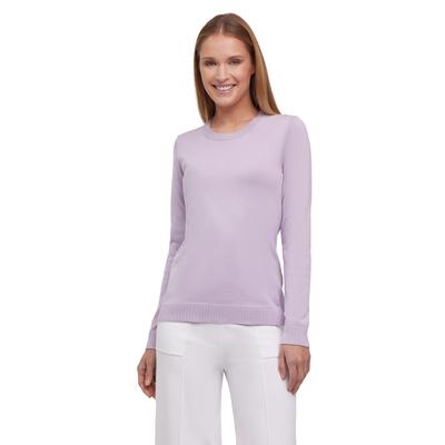 Strickpullover FALKE "FALKE Pullover", Damen, Gr. XS, lila (lila tint (8678)), Pullover Strickpullover