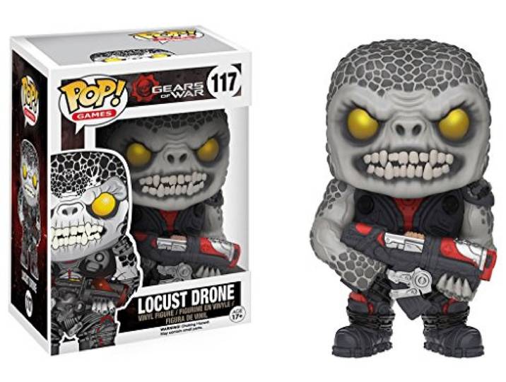 Figurine Pop ! Games 117 - Gears of War - Locust Drone