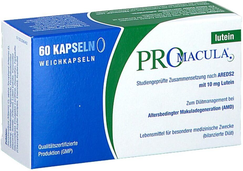 PRO MACULA lutein bei Makuladegeneration 60stk