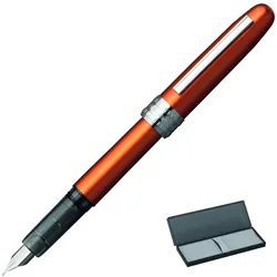 Platinum, Schreibstifte, Plaisir füllfederhalter, orange