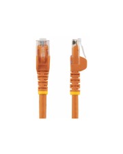 StarTech.com 5m Cat6 UTP RJ45 Gigabit Patchkabel Snagless Cat 6 Netzwerkkabel mit Schutzmanschette Cat.6 Patch-Kabel Orange RJ-45 M bis M 5 m CAT 6 ohne Haken orange (N6PATC5MOR)
