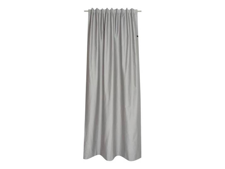 Schöner Wohnen Fertigvorhang SW-Soft, Grau, Uni, 130x250 cm, für Stange und Schiene geeignet, Heimtextilien, Vorhänge, Fertigvorhänge