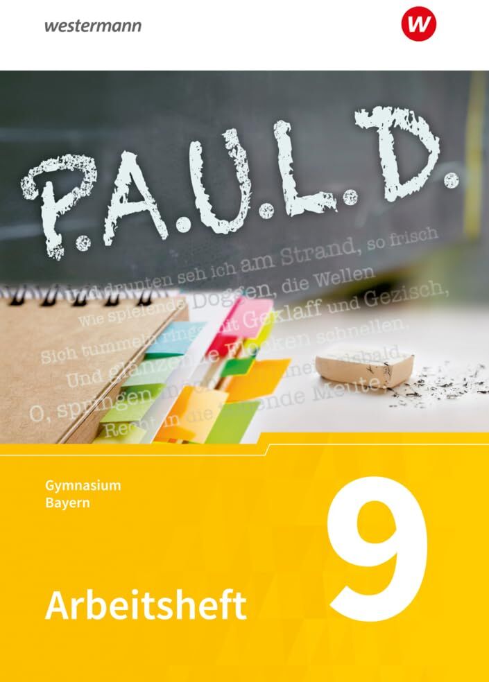 Thomas Bartoldus - P.A.U.L. D. - Persönliches Arbeits- und Lesebuch Deutsch. Für Gymnasien in Bayern: Arbeitsheft 9 - Preis vom 16.10.2026 11:41:07 h
