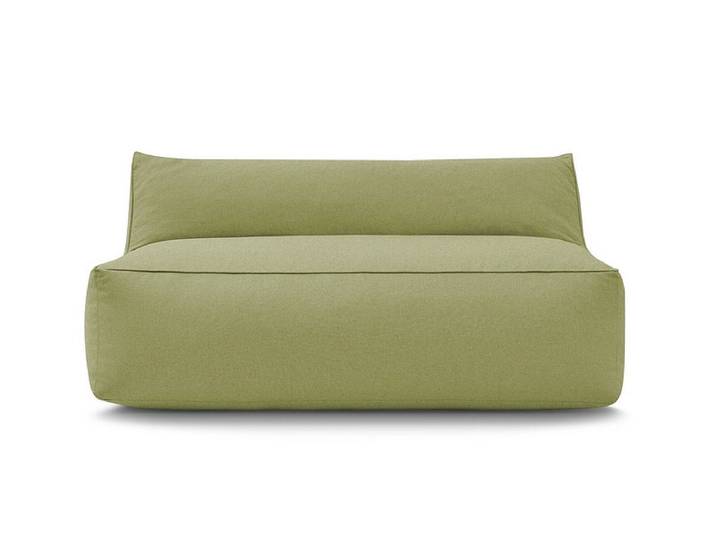 Sessel mit Schlaffunktion BOBOCHIC RIVIERA Stoff grün