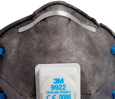 3M 9922 FFP2 Valved Cup-Shaped Particulate Respirator Face Mask (7000088787)