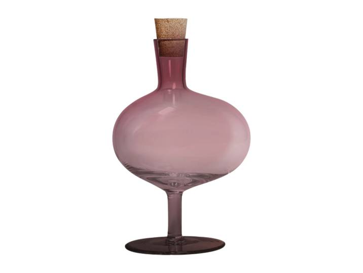 Kosta Boda Bod Flasche 230mm Weinrot