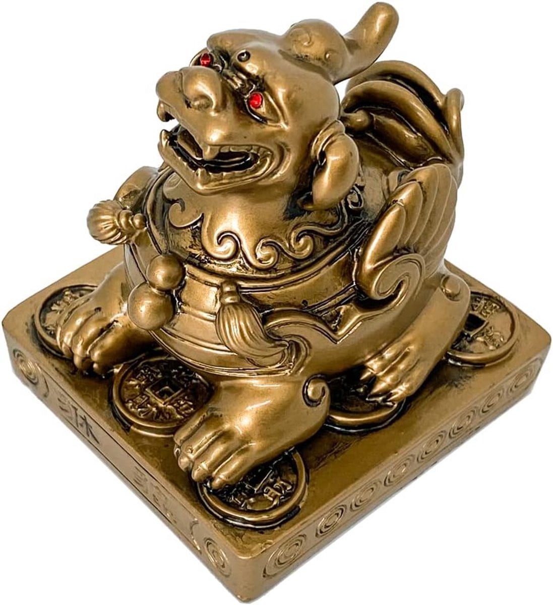 Feng Shui Pi Yao Pixiu Beeldje voor Rijkdom en Geluk - Decoratie voor Huis en Bedrijf