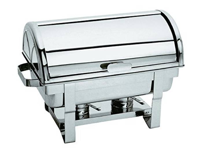 Pentole Agnelli coix3177rs35 Linie Buffet Chafing Dish mit Deckel schwenkbar, 64 x 35 cm
