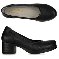 VITAFORM Pumps Hirschleder flexibler Einfass Sohle Luisa
