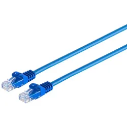 RJ45 Patchkabel CAT 7 Rohkabel UTP blau 7,5m