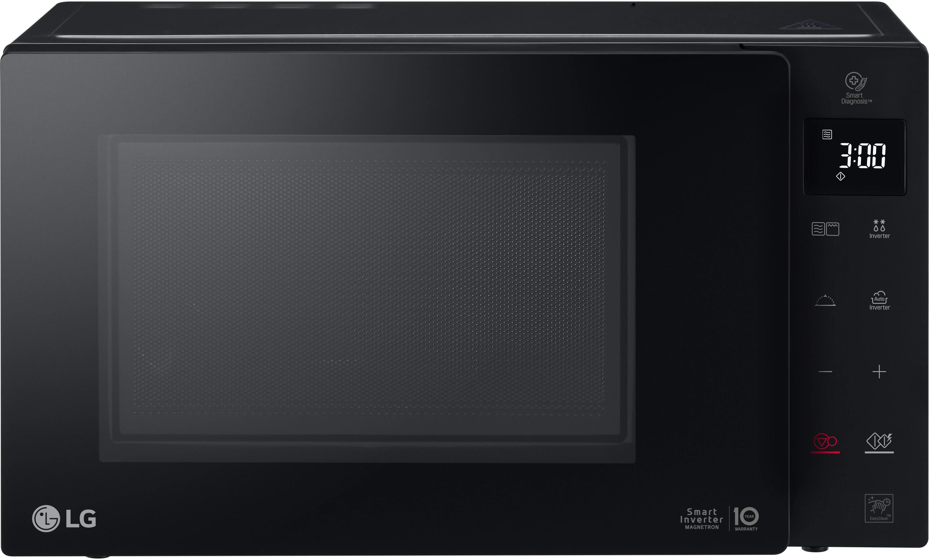 LG Mikrowelle "mit Grill", schwarz, B:47,6cm H:27,2cm T:38,8cm, Mikrowellen, Mikrowelle schwarz Einheitsgröße