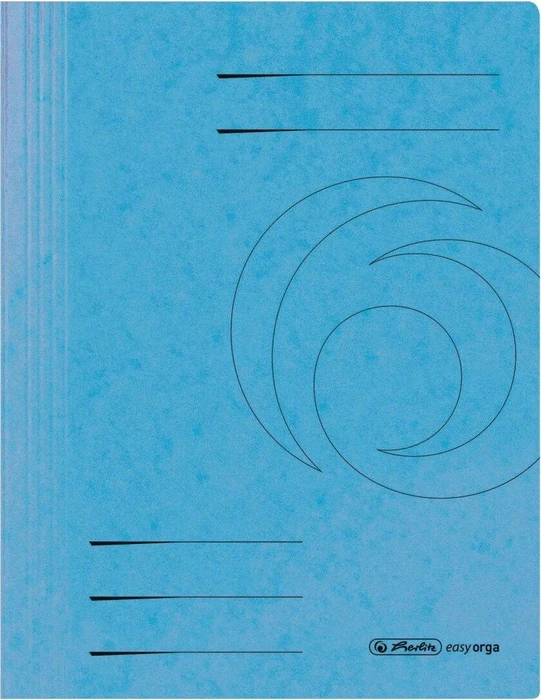 herlitz Schnellhefter Quality Karton hellblau DIN A4