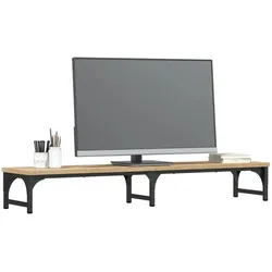 vidaXL Nackenau, Monitor Erhöhung, Braun