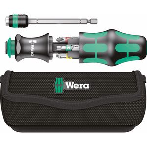 Wera Schraubendreher Kompakt 20 Tool Finder 1, Set, Schlitz, Kreuzschlitz, Torx, 7-teilig