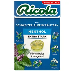 Ricola O.z.box Menthol extra stark Bonbo 50 g