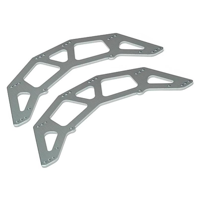 Maverick Chassis Side Plate Gunmetal 2pcs (Scout RC) (MV25023)