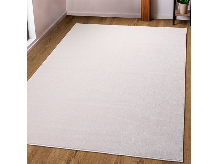 Teppich GOODPRODUCT Pieter Gr. 3, beige (cream), B:120cm H:9mm L:180cm, Kunstfaser, Teppiche, Teppich, mit besonders weichem Flor, Kurzflor, Design-Teppich, Melange-Effekt