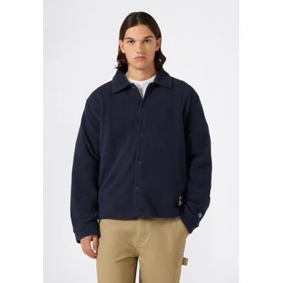 Fleecejacke CHAMPION "Champion Academy", Herren, Gr. S, blau (nny), Fleece, Obermaterial: 100% Polyester, normal, Jacken Fleecejacke, wasserabweisend, windabweisend, mit Reißverschluss, atmungsaktiv