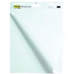 Post-It Post-it® Super Sticky selbsthaftendes Meeting Chart/ Flipchart weiß, 63.5x77.5 cm