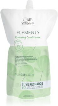 Wella Elements Renewing condicionador restaurador para cabelo brilhante e macio 1000 ml. Elements Renewing