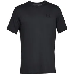 Under Armour, Herren, Sportshirt, Sportstyle Left Chest Ss (XS), Schwarz