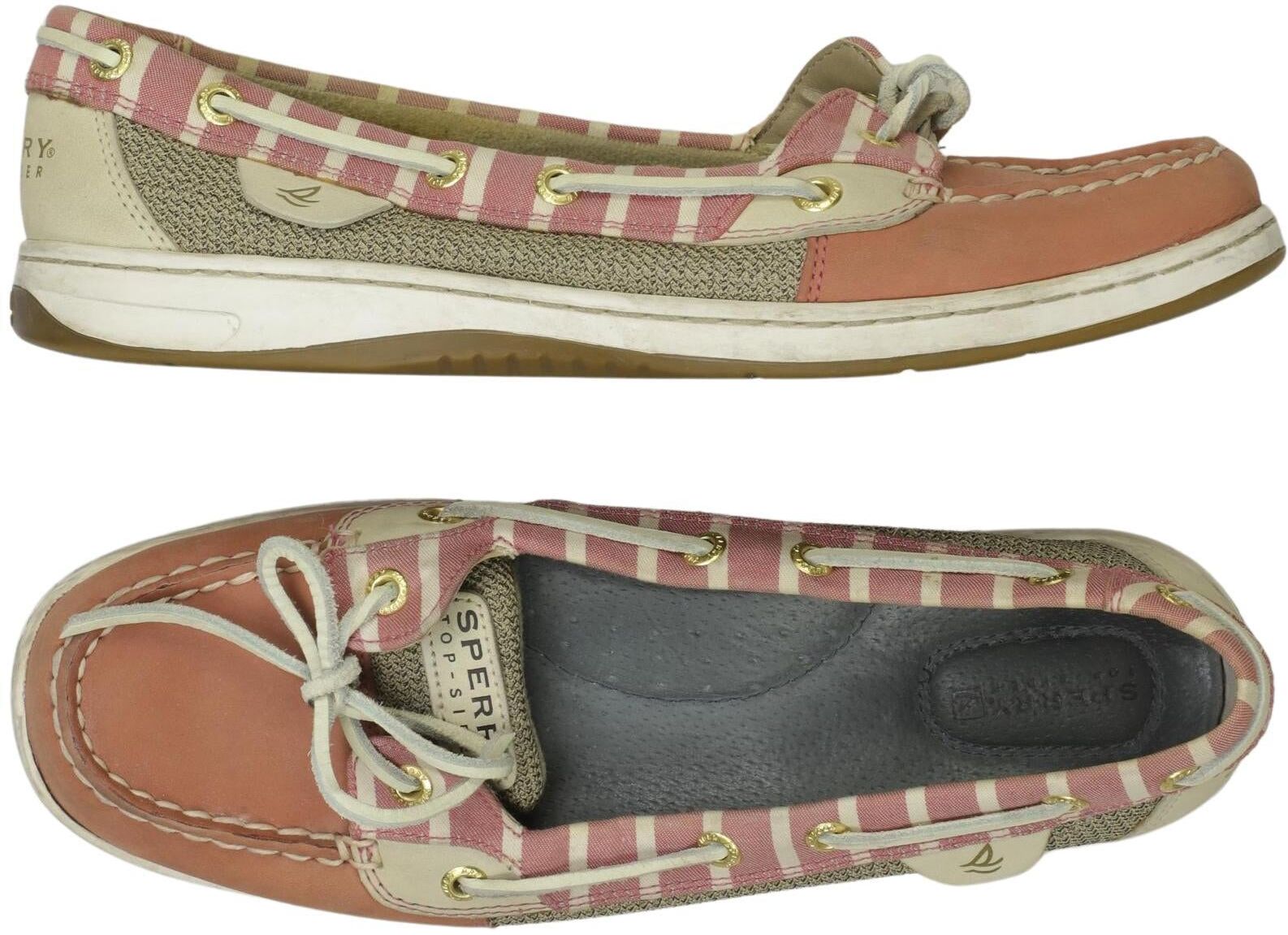 Sperry Top Sider Damen Halbschuh, Mehrfarbig, Gr. EU 40,5 (US 9), Leder - Second Hand