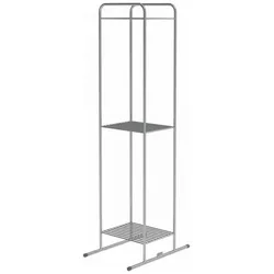 Zomo VS-Rack Vinya 100 Chrome (Platten), CD- & Schallplatten Aufbewahrung, Silber