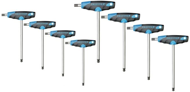 Assortiment de clés coudées Gedore 8 pcs (3037371)
