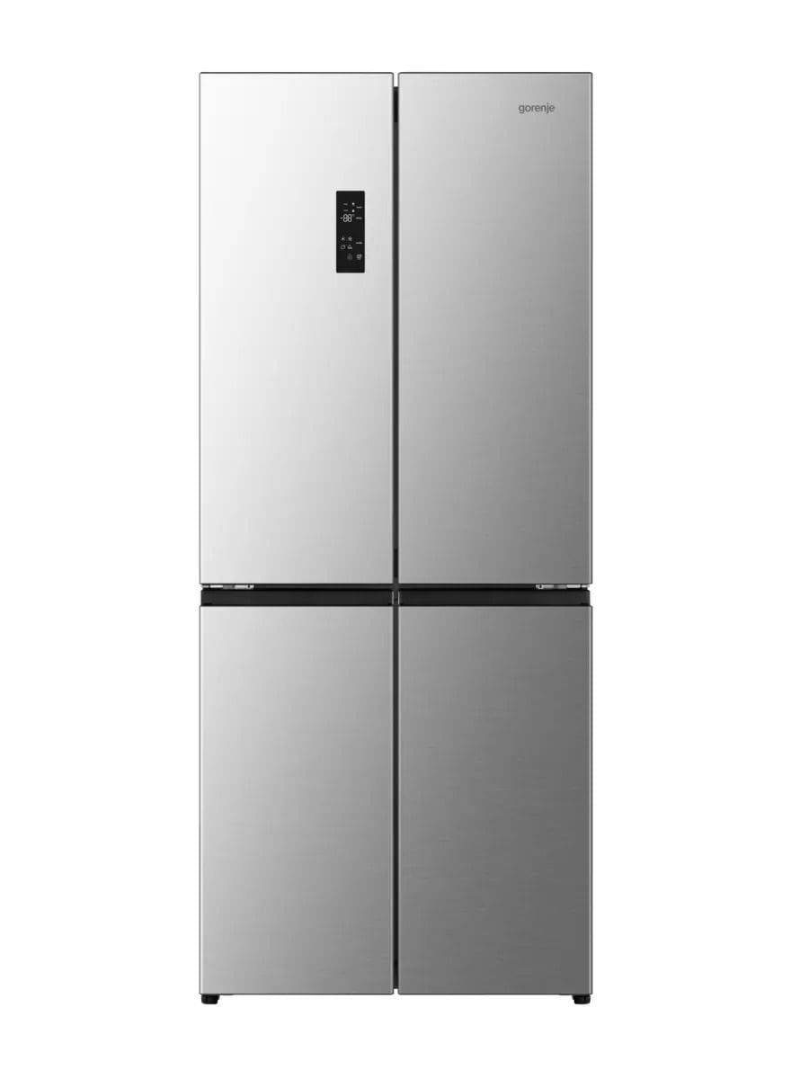 Gorenje NRM819D61XSI Side-by-Side Kühl-/ Gefrierkombination 286 l / 149 l 241 kWh NoFrost 1900 mm x 794 mm (Grau) 20017327